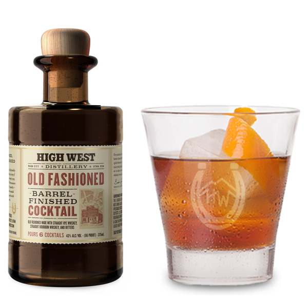 High West Old Fashioned Barrel-Finished Premixed Cocktail