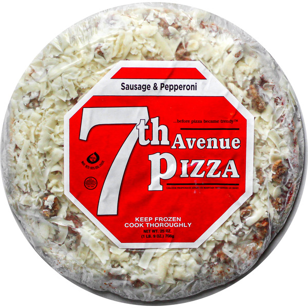 7th Avenue Pizza Sausage & Pepperoni Pizza Same-Day Delivery or