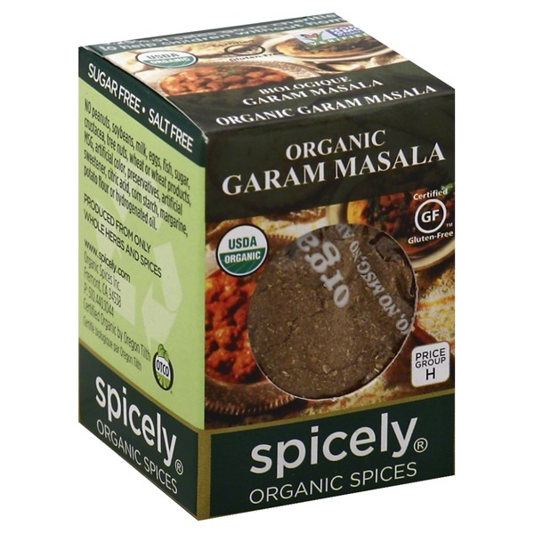 Spicely Organics Garam Masala, Organic
