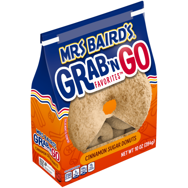Mrs. Baird's Grab 'n Go Favorites, Cinnamon Sugar Donuts Same-Day
