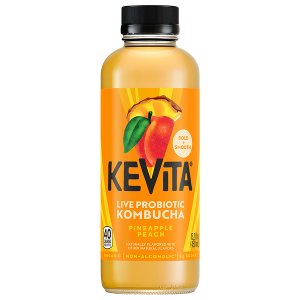 KeVita Pineapple Peach Kombucha Same-Day Delivery | Publix Liquors