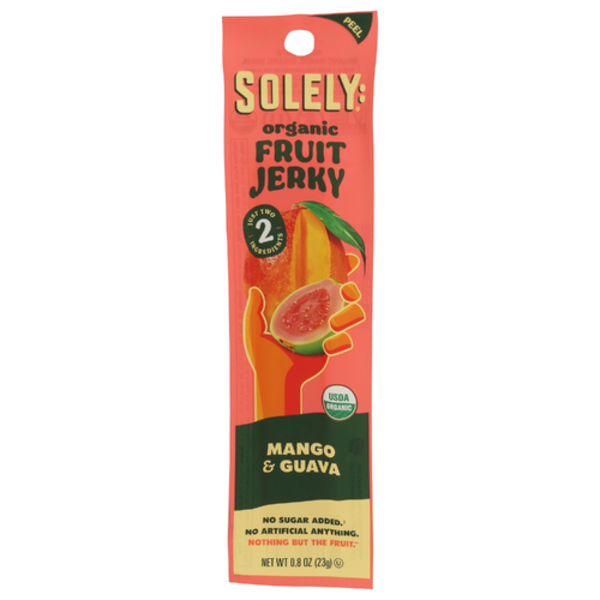 Solely Organic Mango & Guava Fruit Jerky