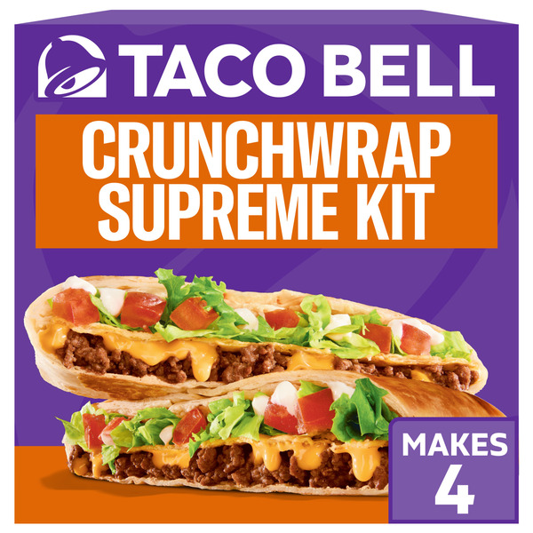 Taco Bell Crunchwrap Supreme Cravings Kit Same-Day Delivery or