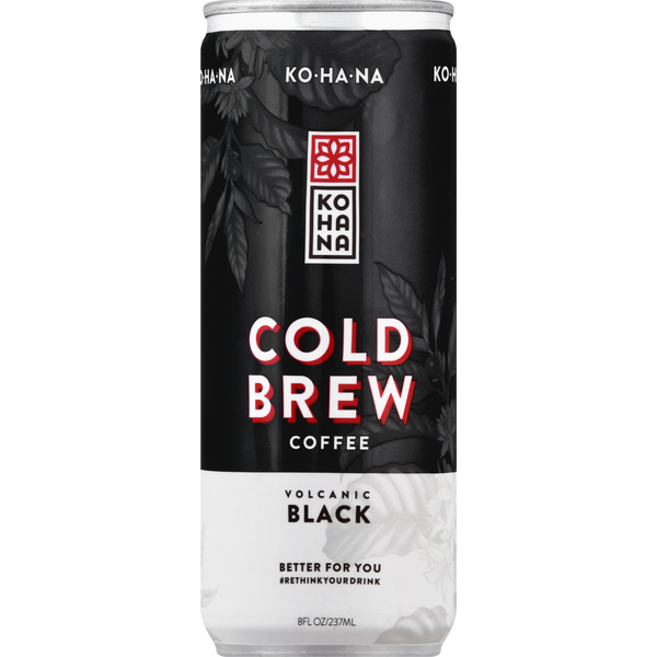Kohana Coffee, Volcanic Black, Cold Brew (8 oz) Instacart