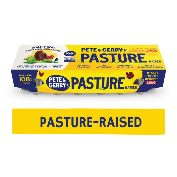 Pete & Gerry's Pasture Raised Eggs Same-Day Delivery or Pickup