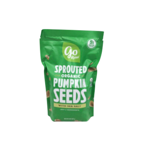 Go Raw Organic Sprouted Pumpkin Seeds With Sea Salts