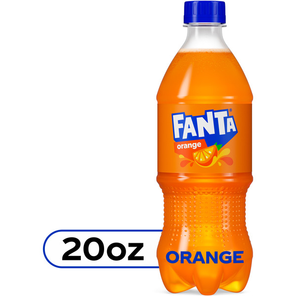 Fanta Orange Soda Bottle