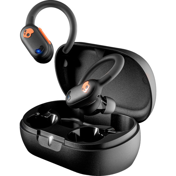 Skullcandy Earbuds, Active, Black Orange