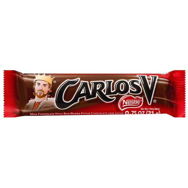 Nestlé CARLOS V Milk Chocolate Style Bar