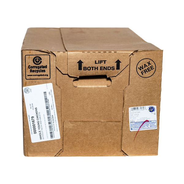 Whole Chickens without Giblets, avg 3 lbs each