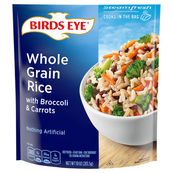 Wegmans Rico Rice Wegmans Birds Eye Steamfresh Whole Grain Rice with Broccoli & Carrots ...