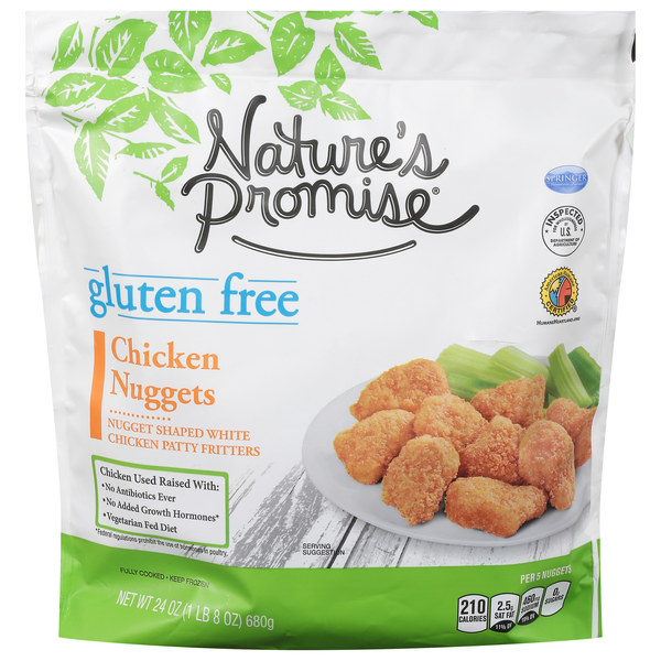 Nature's Promise Gluten Free Chicken Nuggets Same-Day Delivery