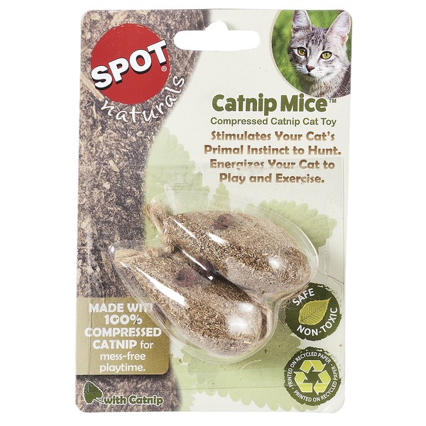 compressed catnip mouse