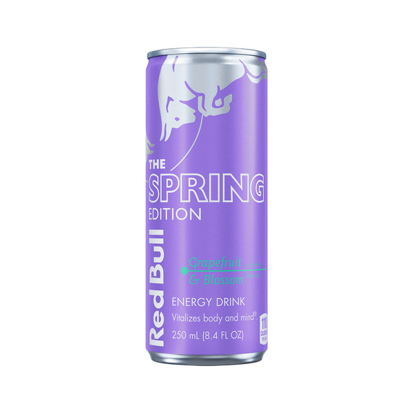 Red Bull Spring Edition Energy Drink Grapefruit Can Same-Day