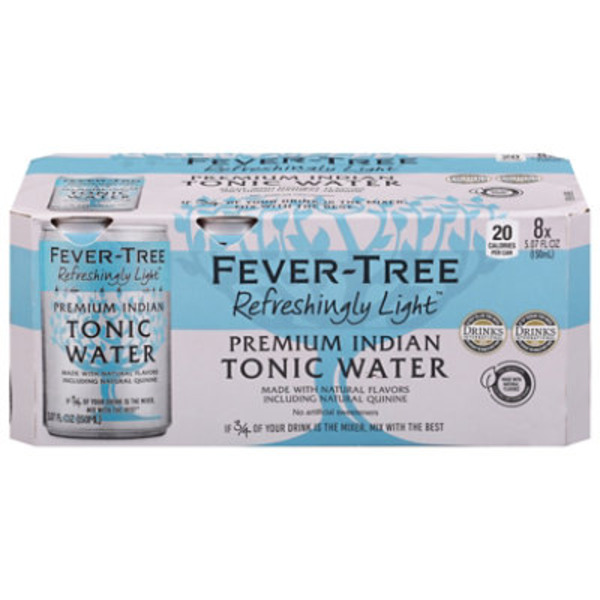 Fever-Tree Premium Light Tonic Water 8x150ml