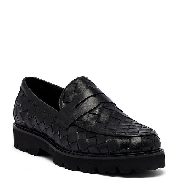 Marc Nolan Men's Adler Woven Penny Loafers