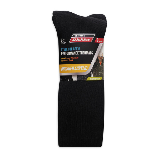 Walmart Dickies Brushed Acrylic Steel Toe Performance Thermal Crew