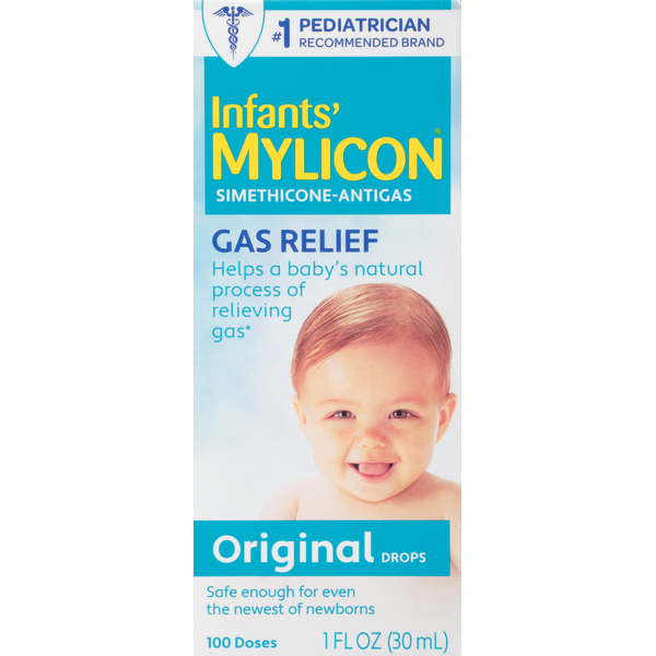 Mylicon Infants' Gas Relief Drops, Original Formula