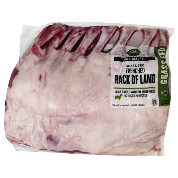 Open Nature Rack of Lamb, Frenched, Grass Fed