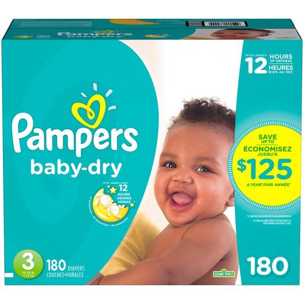 bjs pampers size 3