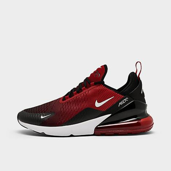 Nike Men's Air Max 270 Casual Shoes, Size 9 - Gym Red/White/Black