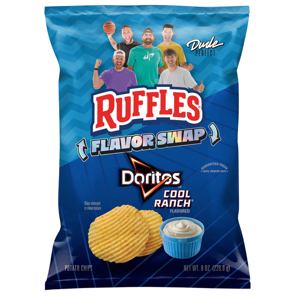 Wise Ruffles Ruffles Doritos Cool Ranch Flavor Swap Potato Chips Same-Day Delivery ...