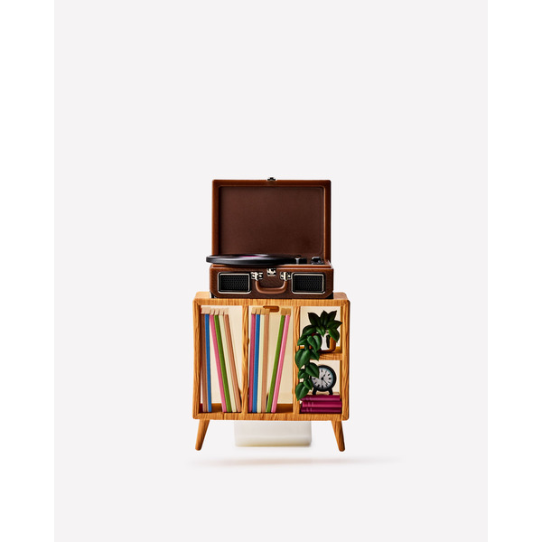 Record Player Display Scent Control™ Nightlight Wallflowers Fragrance Plug