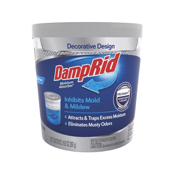 Damp Rid Moisture Absorber, Refillable, Fragrance Free