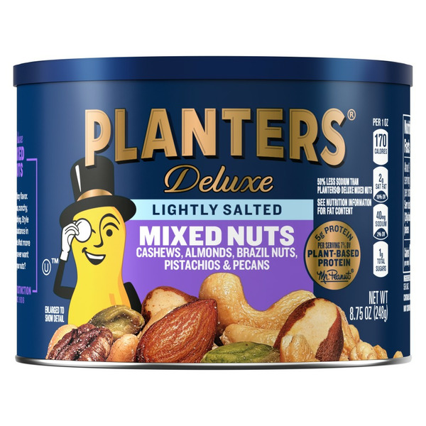 Planters Deluxe Lightly Salted Mixed Nuts Same-Day Delivery or Pickup ...