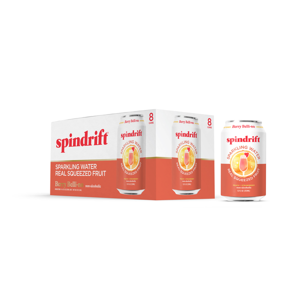 Spindrift Sparkling Water Berry Belli-no Unsweetened