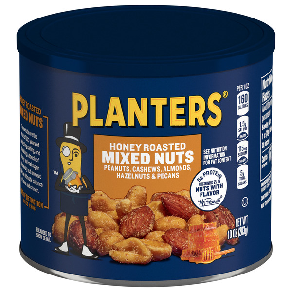 はちみつです₊⁎⁺˳✧༚ Planters Honey Roasted Mixed Nuts, 10 OZ Same-Day Delivery or