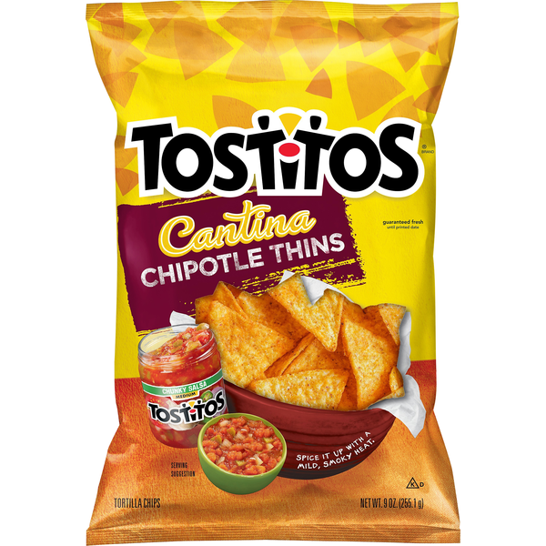 tostitos cantina thin and crispy