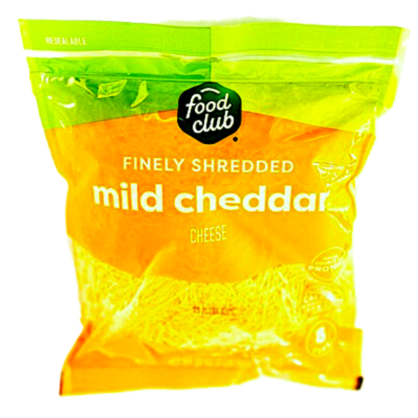 Food Club Mild Cheddar Finely Shredded Cheese Same-Day Delivery or ...