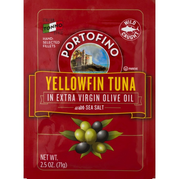 Portofino Yellowfin Tuna in Extra Virgin Olive Oil with Sea Salt 2.5