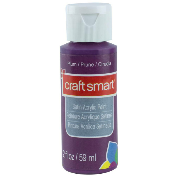 Michaels Craft Smart Plum Satin Acrylic Paint SameDay Delivery Instacart