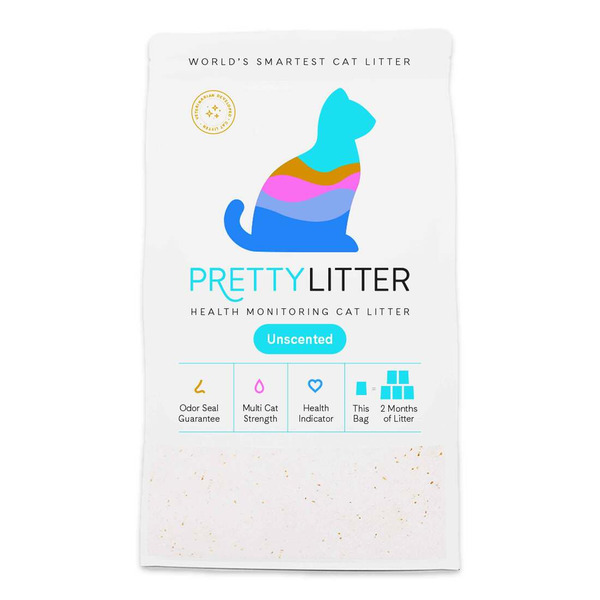 PrettyLitter Clumping Health Monitoring Cat Litter Bag