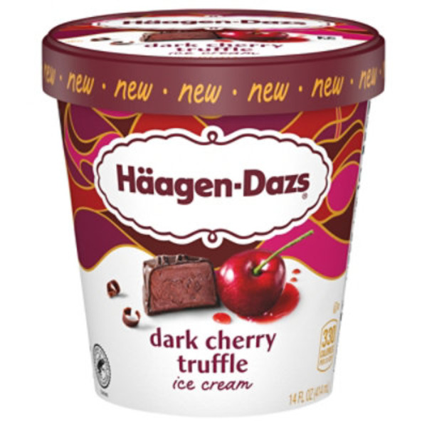 Häagen-Dazs Dark Cherry Truffle Ice Cream