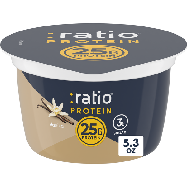 Ratio Protein Vanilla Yogurt Cultured Dairy Snack