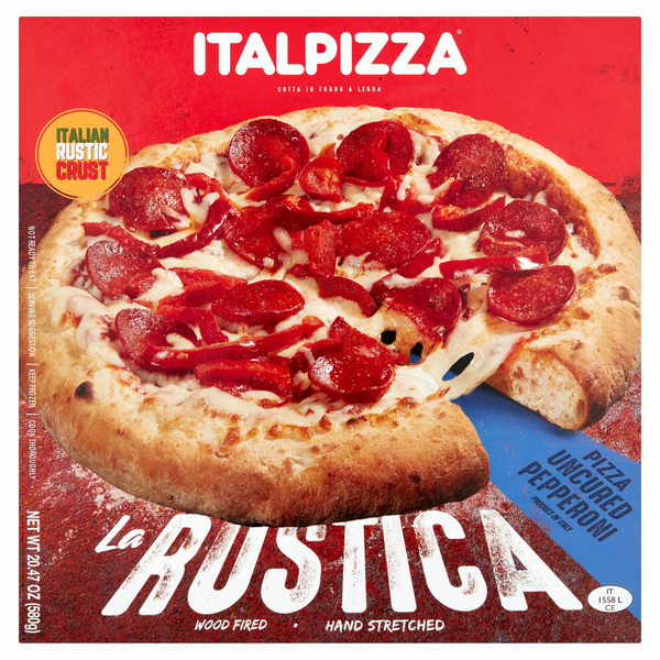 ITALPIZZA La Rustica Uncured Pepperoni Pizza Same-Day Delivery or