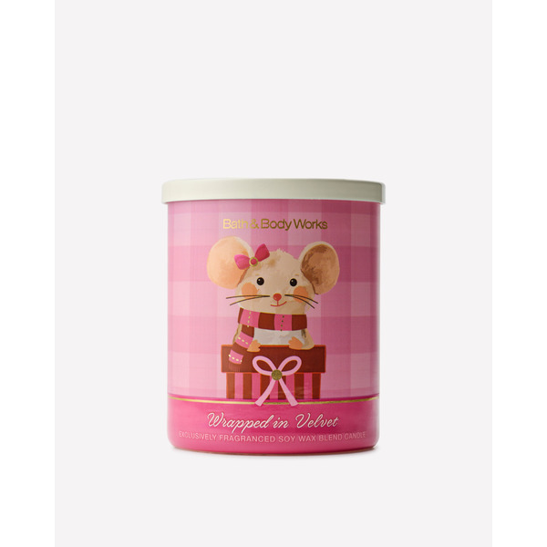 Wrapped in Velvet Single Wick Candle