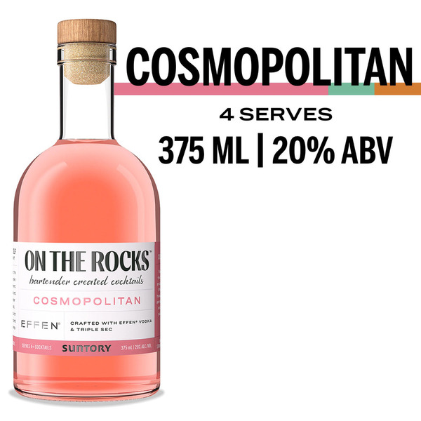 Otr-On the Rocks The Cosmopolitan Crafted with Effen Vodka