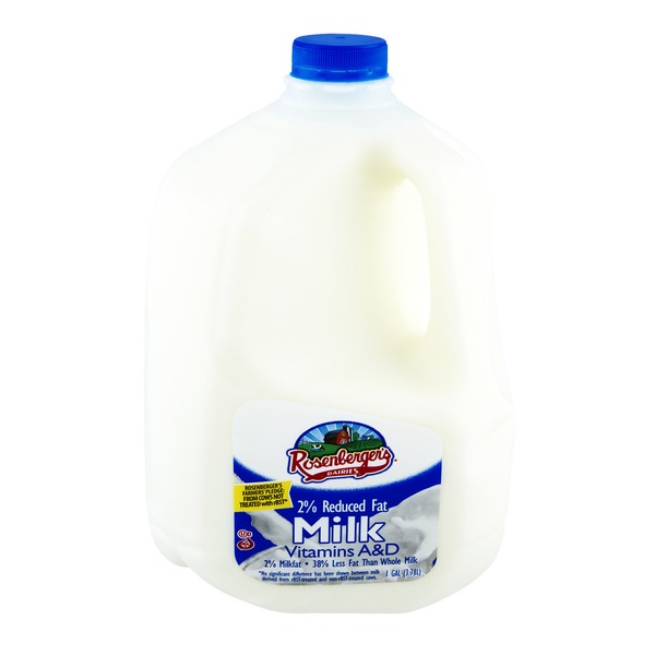 Rosenberger's Dairies 2 Reduced Fat Milk (1 gal) Instacart