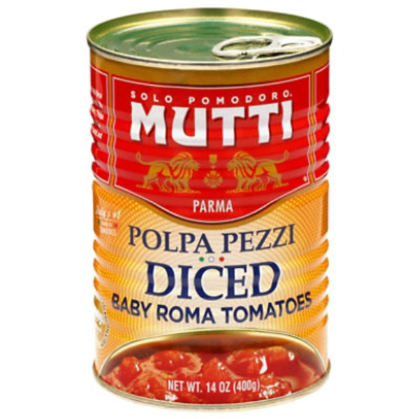 Mutti Diced Baby Roma Tomatoes