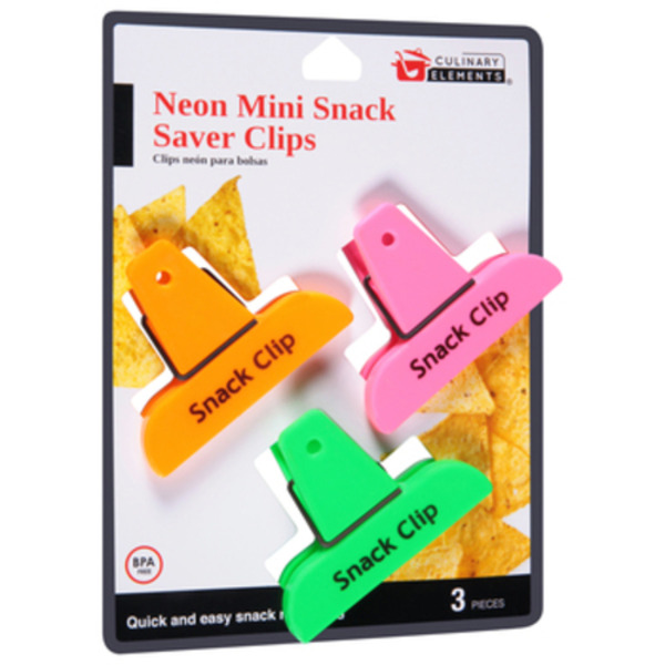 Culinary Elements Snack Saver Clips