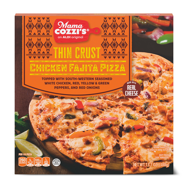 Mama Cozzi Chicken Fajita Pizza Same-Day Delivery or Pickup | ALDI