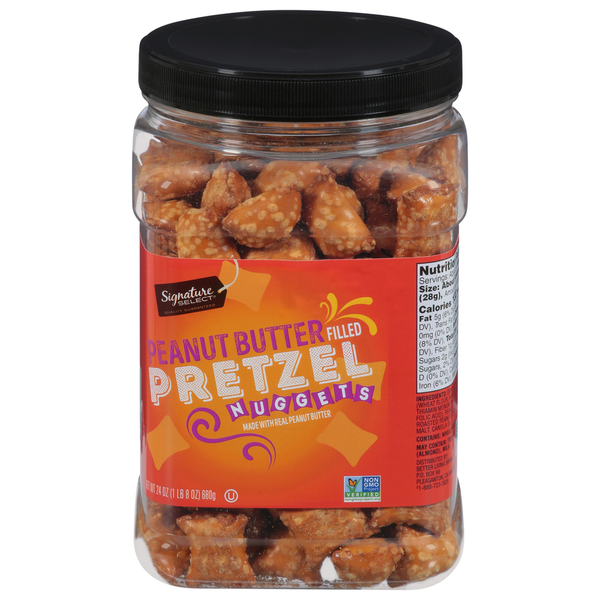 Signature SELECT Pretzel Nuggets, Peanut Butter