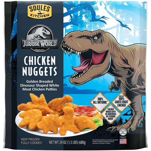 Jurassic World Dominion Chicken Nuggets, Frozen