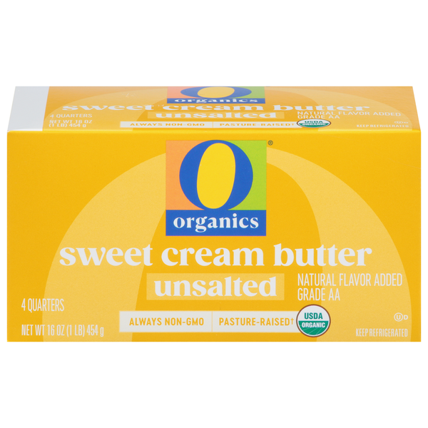 O Organics Butter, Sweet Cream, Unsalted