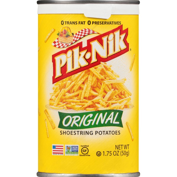 PikNik Shoestring Potatoes, Original (1.75 oz) Instacart