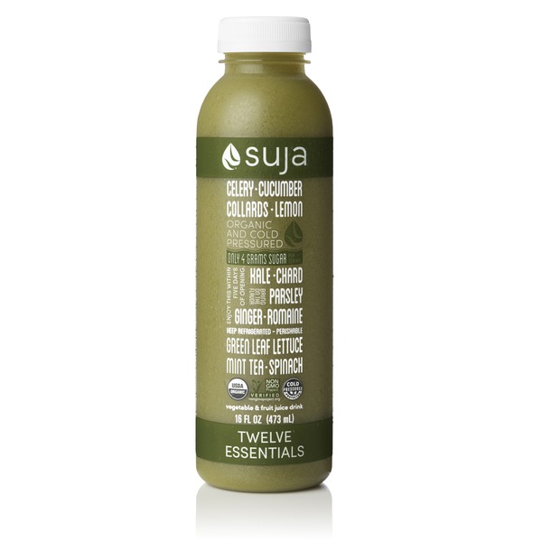 Suja Organic Celery Cucumber Collards Lemon Juice 16 Fl Oz From